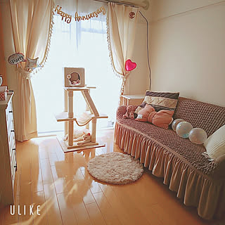 リビング/猫/ソファ/ニトリ/100均のインテリア実例 - 2020-02-24 18:34:34