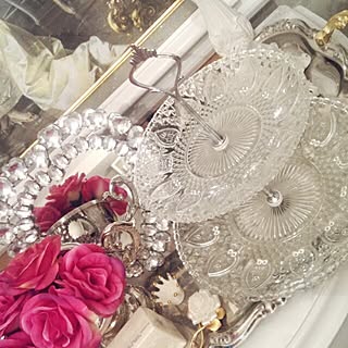 棚/トレー/ミラー/食器/雑貨...などのインテリア実例 - 2014-10-05 05:12:08