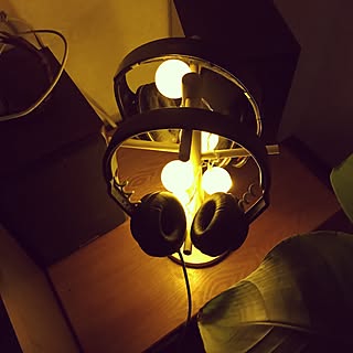 ダイソー ヘッドホンスタンドのインテリア実例 Roomclip ルームクリップ