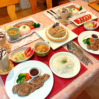 結婚記念日 ステーキのインテリア実例 Roomclip ルームクリップ