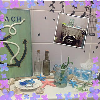 棚/ホワイトレザー調シート/突っ張り棒で棚/kokorin様/納得行かないけどねぇ~...などのインテリア実例 - 2018-07-08 18:45:35