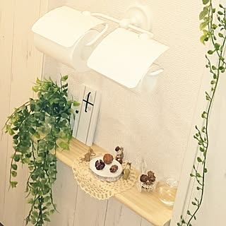 築30年リノベーション/いいね!ありがとうございます♪/トイレDIY/ニッチ風にDIYした棚/木の実ドライ...などのインテリア実例 - 2017-09-07 05:34:52