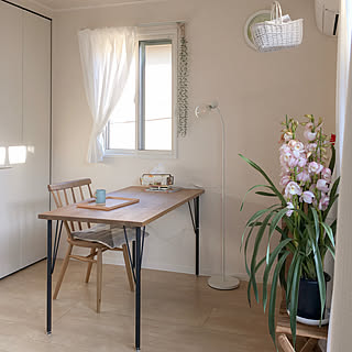 机/至福の時間/ひとり暮らし/ひとり暮らしをとことん楽しむ!/IKEA LERSTA...などのインテリア実例 - 2019-02-01 15:35:02