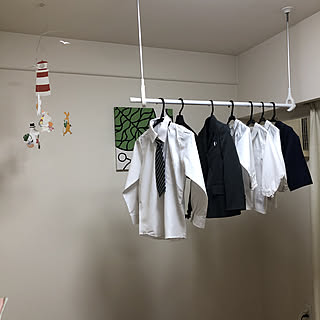 洗濯物干しポールのインテリア実例 Roomclip ルームクリップ
