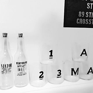 キッチン/インテリアガラスビン/9月/2017/ダイソー...などのインテリア実例 - 2017-09-12 14:36:27