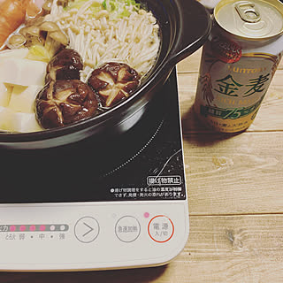 山善/yamazen/インスタ→uutkarisa/一人鍋/インテリアじゃなくてごめんなさい...などのインテリア実例 - 2019-10-01 21:06:56