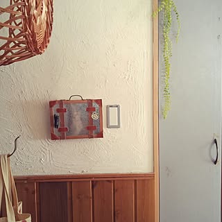 壁/天井/10分でできる/建売住宅/漆喰うま~くヌレール/腰壁DIY...などのインテリア実例 - 2017-03-11 13:59:00