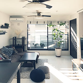 部屋全体/シンプル/LIXIL/ニチベイ/無印良品...などのインテリア実例 - 2019-01-05 09:36:41