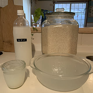 米のとぎ汁洗顔&パック&入浴剤/エコな暮らし/子供と暮らす。/雑貨/カフェ風...などのインテリア実例 - 2020-07-24 18:31:40
