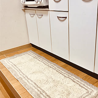 キッチン/マット/キッチンマット/ビーカンパニー/白いコンロ...などのインテリア実例 - 2020-01-07 20:15:04