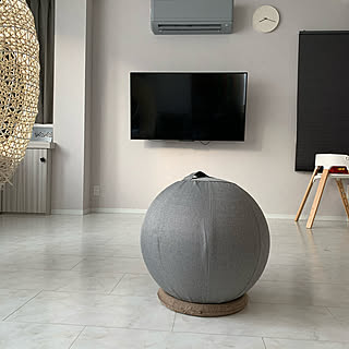 バランスボール バランスボールカバーのおしゃれなアレンジ 飾り方のインテリア実例 Roomclip ルームクリップ