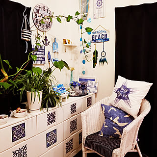 風水的カラー 観葉植物大好き のインテリア実例 Roomclip ルームクリップ