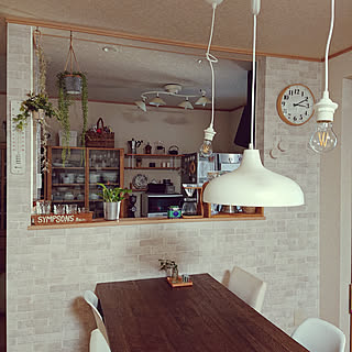 リビング/壁面収納/カフェ風/ナチュラルインテリア/生活感...などのインテリア実例 - 2019-11-21 15:13:30