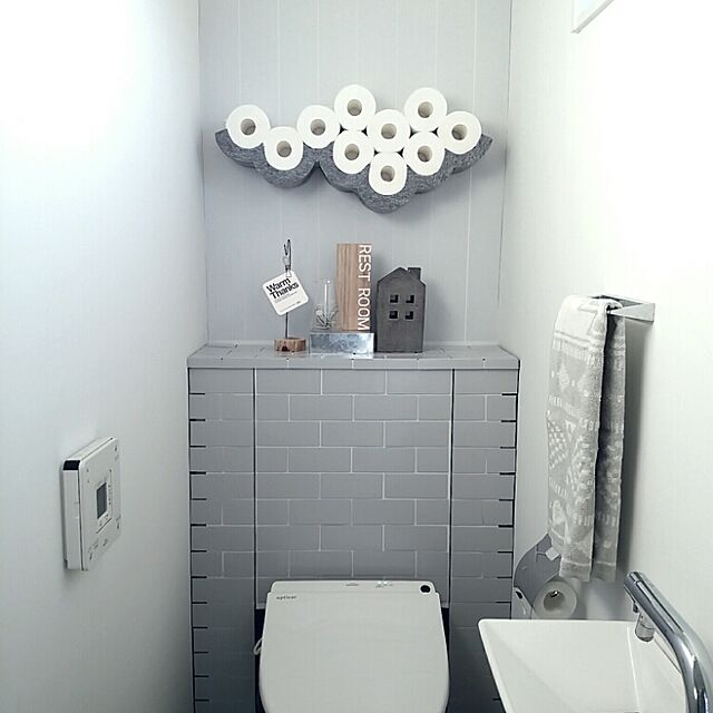 mi-のイデア-ideaco(イデアコ) 芳香剤カバー ホワイト casa (カーサ)の家具・インテリア写真