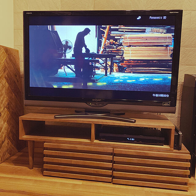 krkc..の-アウトレット Riga （リーガ） テレビボード/ウォールナット 可動式 AVボードの家具・インテリア写真