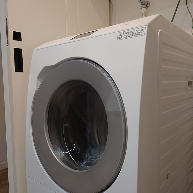 ypの-【無料長期保証】[推奨品]パナソニック NA-LX129AR-W ななめドラム洗濯乾燥機 マットホワイト (洗濯12.0kg・乾燥6.0kg・右開き) NALX129ARの家具・インテリア写真