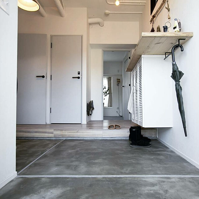 maruflatのニトリ-シューズボックス(ウイング90 WH) の家具・インテリア写真