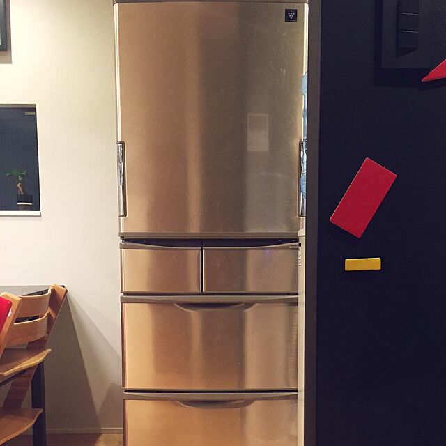 Marikoのシャープ-シャープ 冷蔵庫 どっちもドア両開き 430Lタイプ シャイニーシルバー SJXW44B-Sの家具・インテリア写真