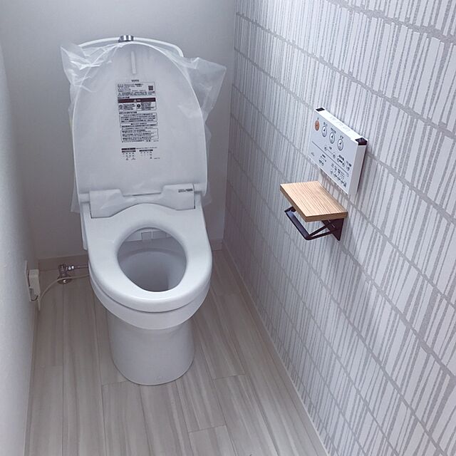 ohanaのヤマソロ-1年保証 トイレットペーパーホルダー シングル  木製 アイアン ヴィンテージ ナチュラル トイレ収納 TAO タオ １連 ヤマソロの家具・インテリア写真