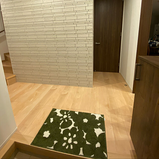 Mikaの-【＜新色グレー＞先行販売（1月中旬頃発送予定）】 玄関マット スーミー 50×80 cm 洗える 滑り止め 大人カワイイ 北欧 スタイル オリジナル マット 送料無料の家具・インテリア写真