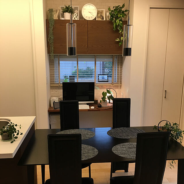 kumikoのニトリ-電波時計(ルーセントA3657 CGO) の家具・インテリア写真