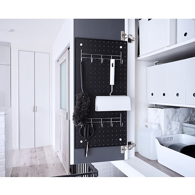 Ayumiの花王-クイックルワイパー フロア用掃除道具 ハンディ ブラック 本体の家具・インテリア写真