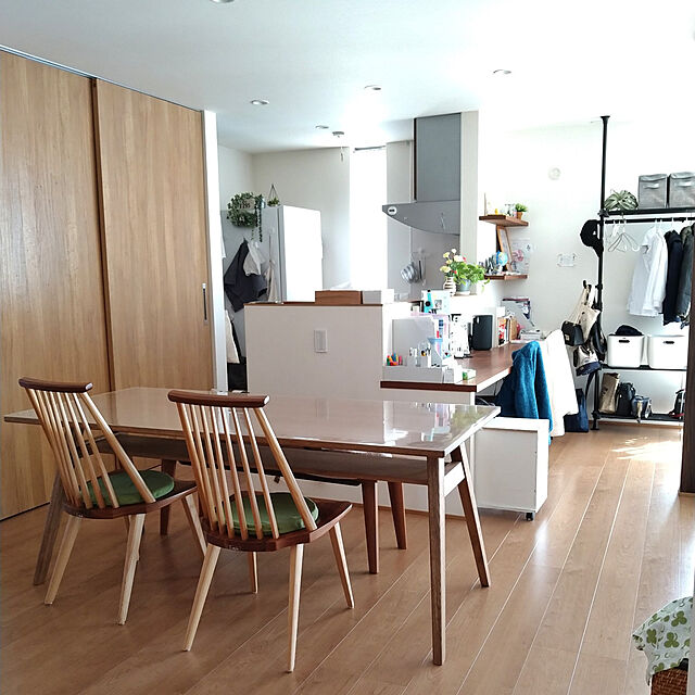 yukoの無印良品-無印良品 木製ティシューボックス 約幅26.5x奥行13.5x高7.2cm 82603361の家具・インテリア写真