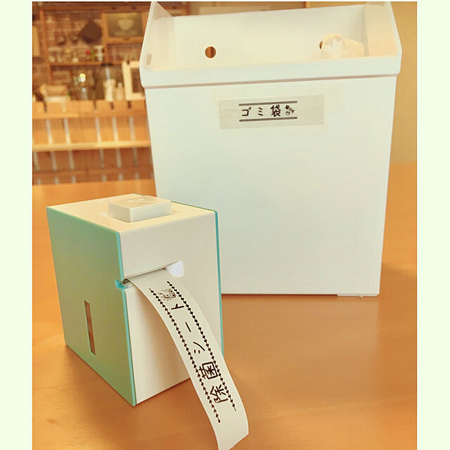 shizuのキングジム-キングジム ラベルプリンター スマホ専用「テプラ」Lite LR30 青 (対応テープ幅:11/13/15mm)の家具・インテリア写真