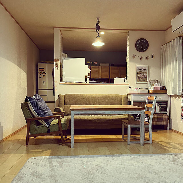 pekoのニトリ-LED卓上ミラー(トレー付き) の家具・インテリア写真