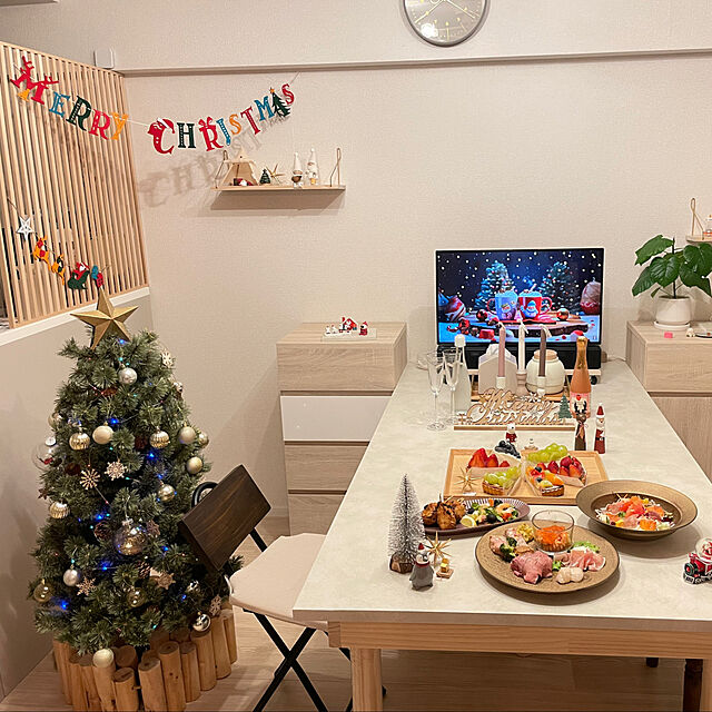 gxmxhomeのNORDIKA nisse-NORDIKA nisse ノルディカ ニッセ クリスマス 木製人形 ハートフルサンタ サイレントナイト ホワイト×レッドの家具・インテリア写真