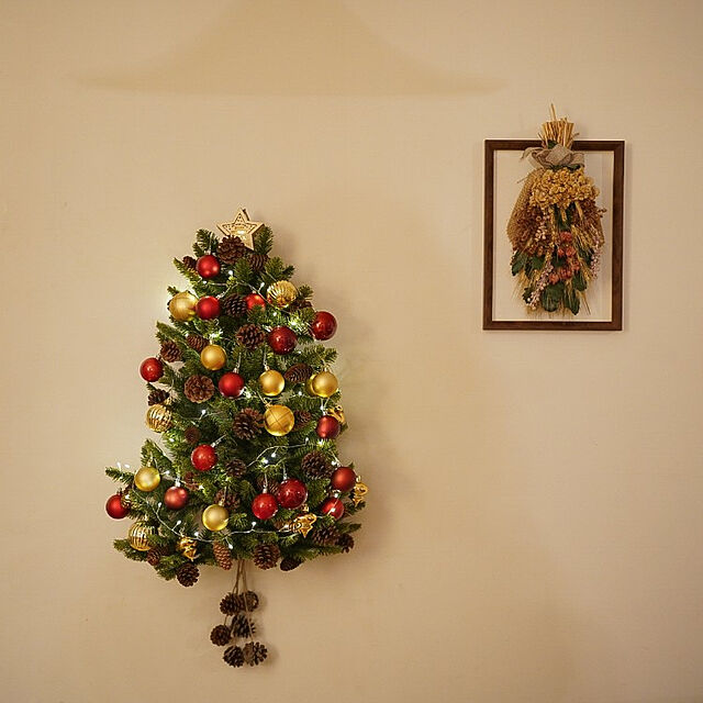 puchiのGROOVY OUTSTYLE-クリスマスツリー 壁掛け ハンギングツリー ウォールツリー 椚 北欧  おしゃれ ブランシェ ナチュラル ヌードツリーの家具・インテリア写真