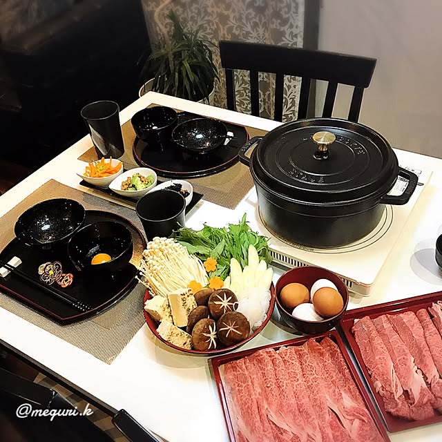 meguri.kの-Staub ストウブ　24cmピコココット ラウンド　（マットブラック）　4QTの家具・インテリア写真