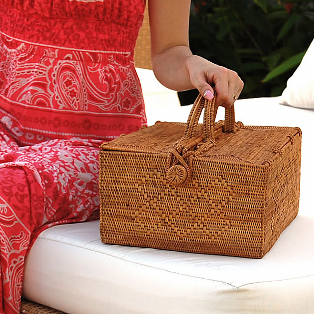 最大92%オフ! バリ アタ かご ピクニックバスケット ecousarecycling.com