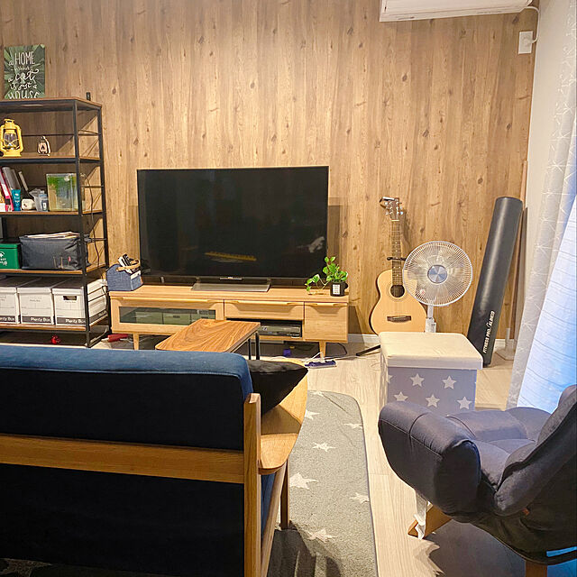 suzucoのニトリ-サイドテーブル(チェントロ2 25DBR) の家具・インテリア写真