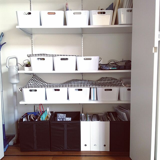 sonaのイケア-あす楽　IKEA イケア　SKUBB　ボックス　3個セット　ホワイト　収納　雑貨　箱　輸入　送料無料の家具・インテリア写真