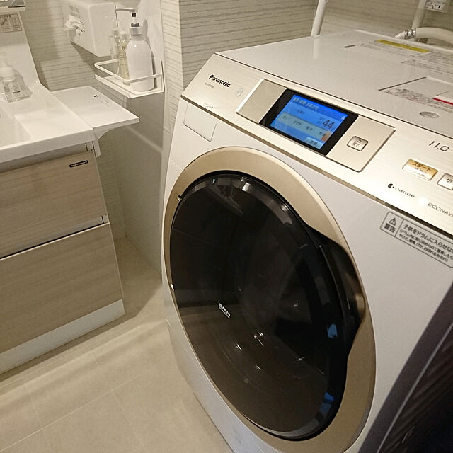 sakamo0829のパナソニック-パナソニック ななめドラム洗濯乾燥機 11kg 右開き クリスタルホワイト NA-VX9900R-Wの家具・インテリア写真