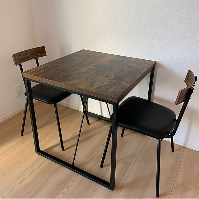 ebiebiのニトリ-ダイニングテーブル(ステイン70 MBR） の家具・インテリア写真