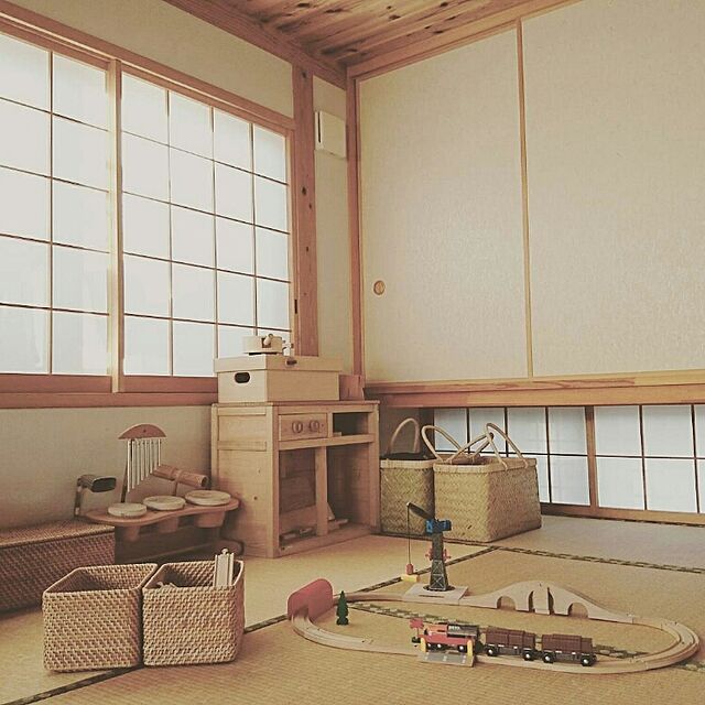 yumihoの-小さな森の基本レールセット(1セット)【ブリオ(Brio)】[木のおもちゃ 遊具]の家具・インテリア写真