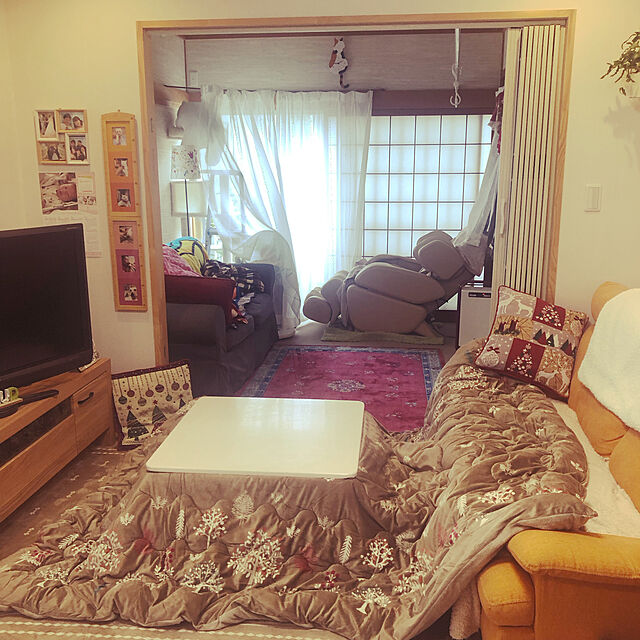 moyuhiのニトリ-こたつ掛ふとん 長方形(CW2210 BR) の家具・インテリア写真