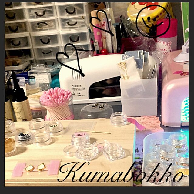 Kumabokkoの-UVライト 36W ピンク ジェルネイルの家具・インテリア写真