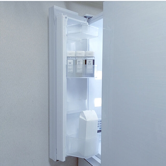 heart.emiemi57.whiteのパナソニック-パナソニック 冷蔵庫 幅68.5cm 483L セラミックホワイト NR-F486MEX-W 6ドア 両開き 野菜室が真ん中 はやうま冷凍の家具・インテリア写真