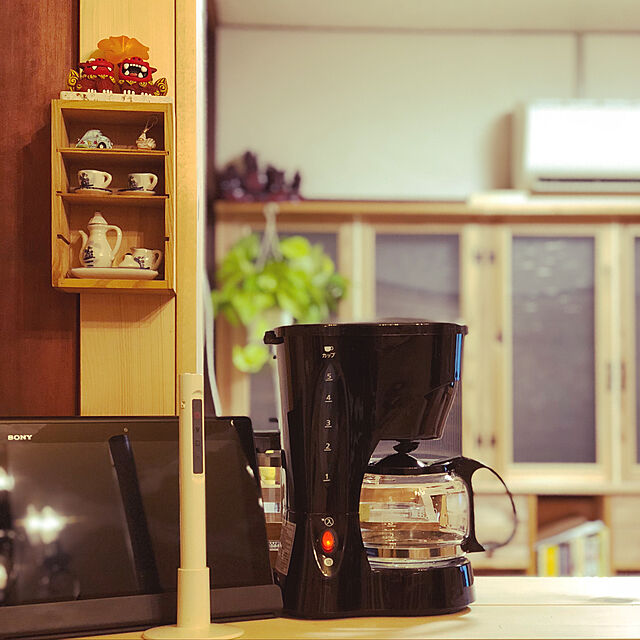 wacchiのアイリスオーヤマ-コーヒーメーカー  CMK-650-B アイリスオーヤマ ドリップ おしゃれ 本体 コーヒーマシン コーヒードリッパー コーヒーサーバーの家具・インテリア写真