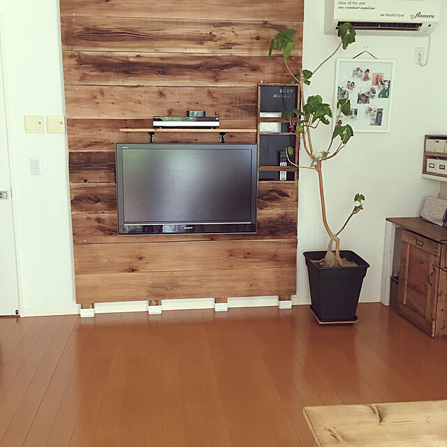 yokoko45の-ディアウォール 【上下パッドセット】（ホワイト）　2×4材用の家具・インテリア写真