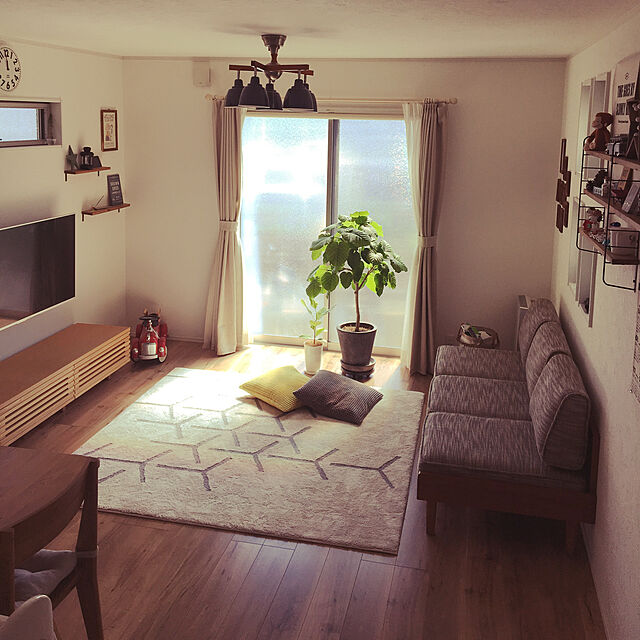 YUMIの平安伸銅工業-ショートL型シェルフフレーム6の家具・インテリア写真