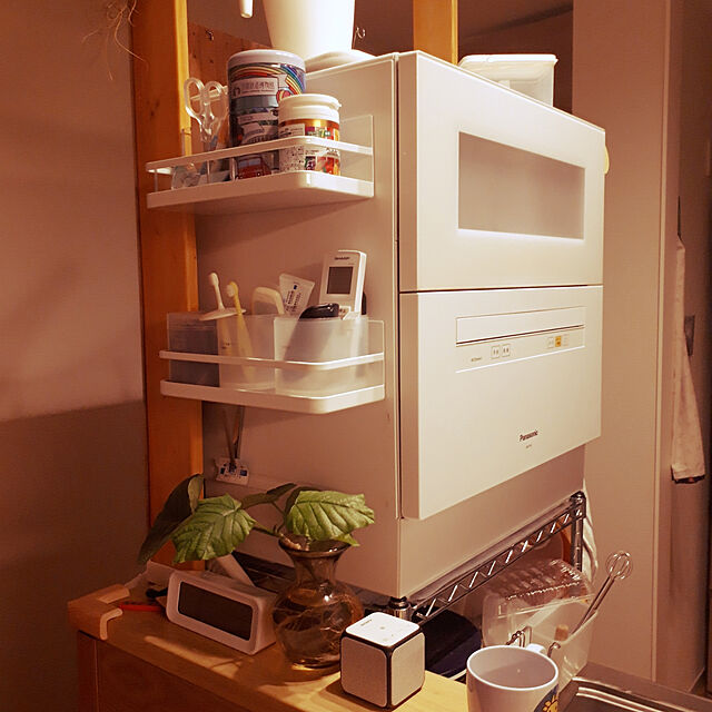 nimameの無印良品-ポリプロピレン綿棒ケース・蓋付の家具・インテリア写真
