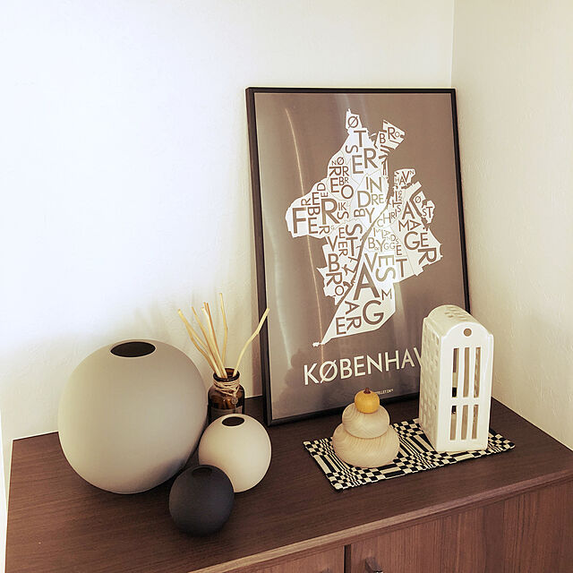 K.K.K.Cの-フレーム/額 40×55cmブラック北欧/インテリアの家具・インテリア写真