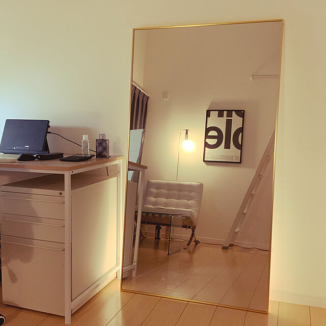 HirakuのVEGA CORPORATION-LOWYA ロウヤ L字デスク デスク パソコンデスク 学習机 勉強机 シンプル 左右入替え対応 省スペース 幅140cm ホワイト/オークの家具・インテリア写真