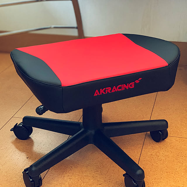 エーケーレーシング(Akracing) AKRACING オットマン レッド AKR