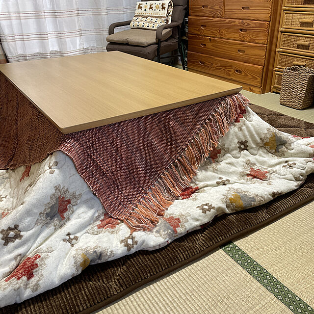 mocoのニトリ-アクセントカバー(タイダイ RE i-n) の家具・インテリア写真