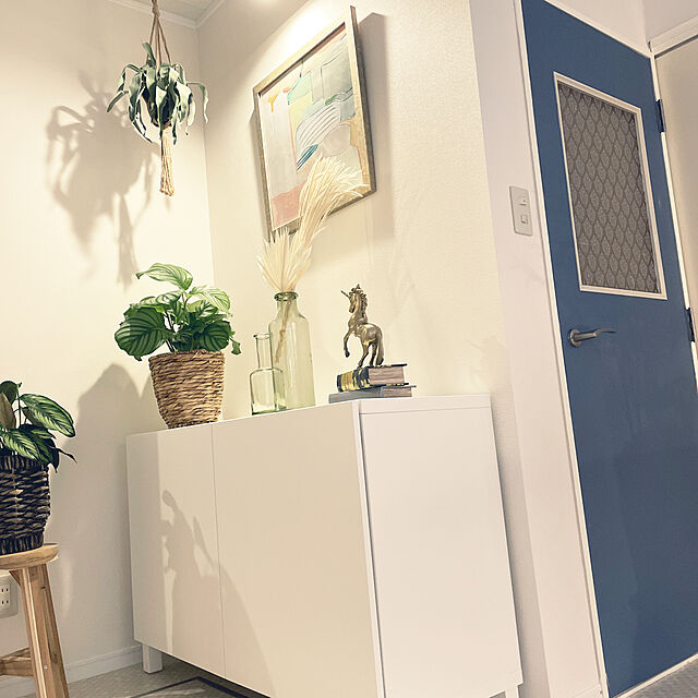 sanのイケア-BESTÅ ベストー 収納コンビネーション 扉付の家具・インテリア写真